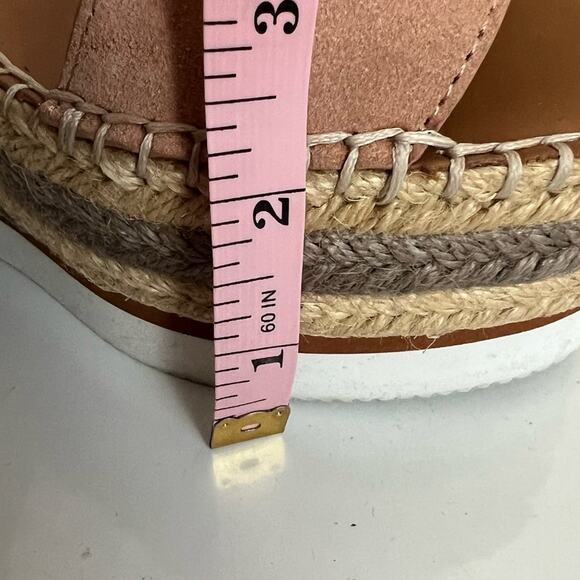 See By Chloe Suede Rope Wedge Platform Sandals Size 40 EU - Picture 12 of 15